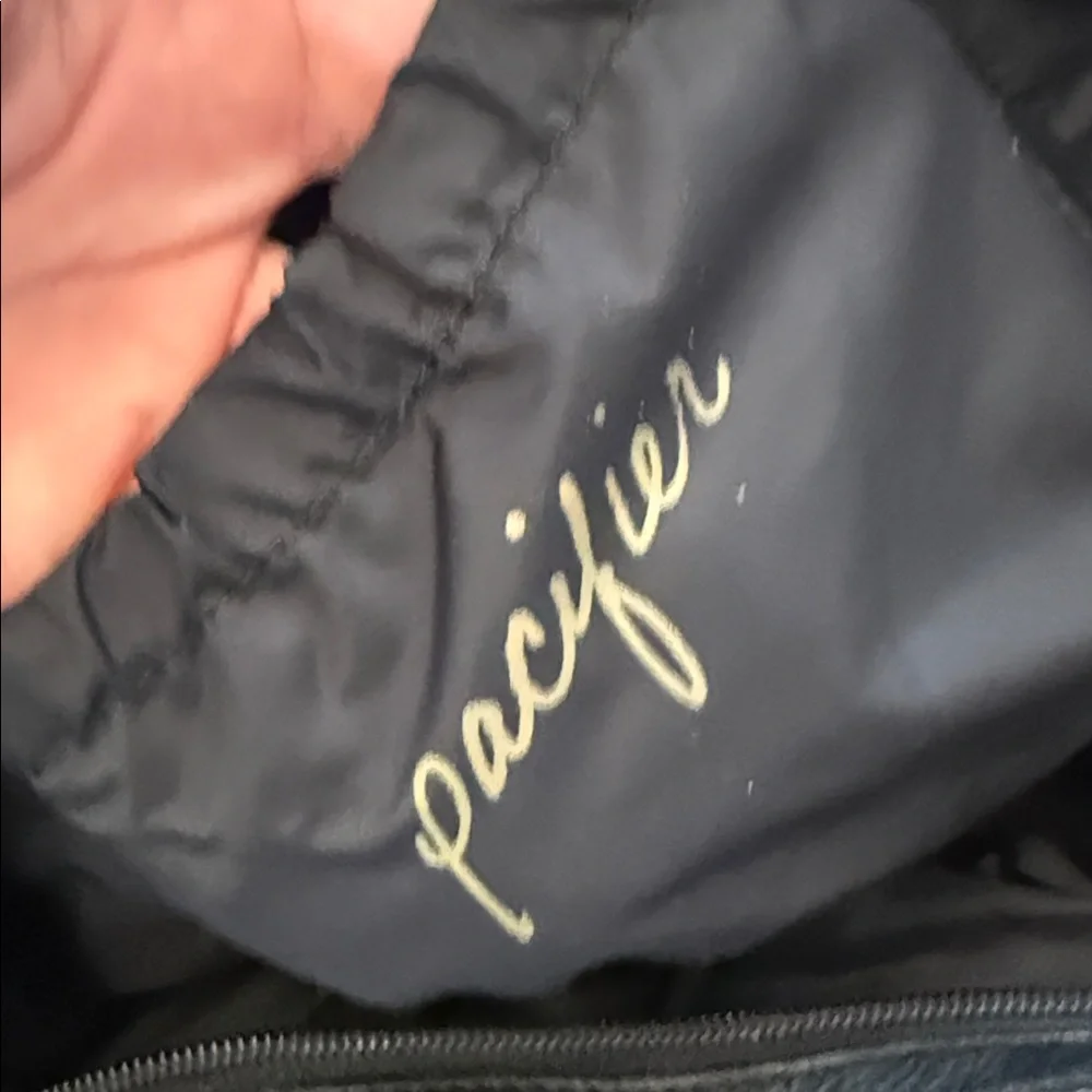 Rebecca Minkoff Knocked up Black Nylon and Leather Diaper bag Tote